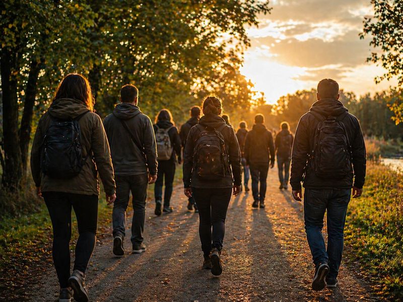 Walk Into The Light - de wandeling