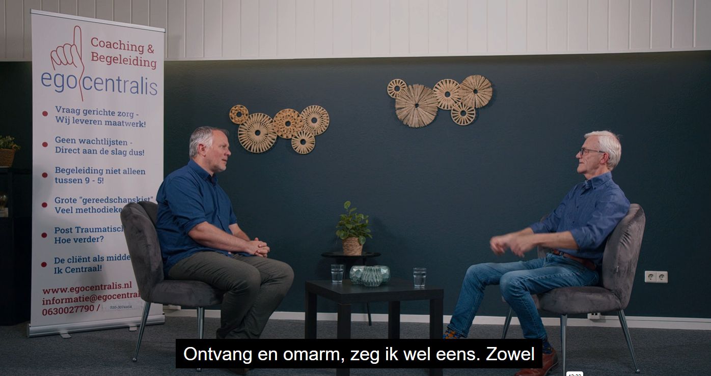 kopfoto koos de boed Koos en het suïcide preventie centrum
